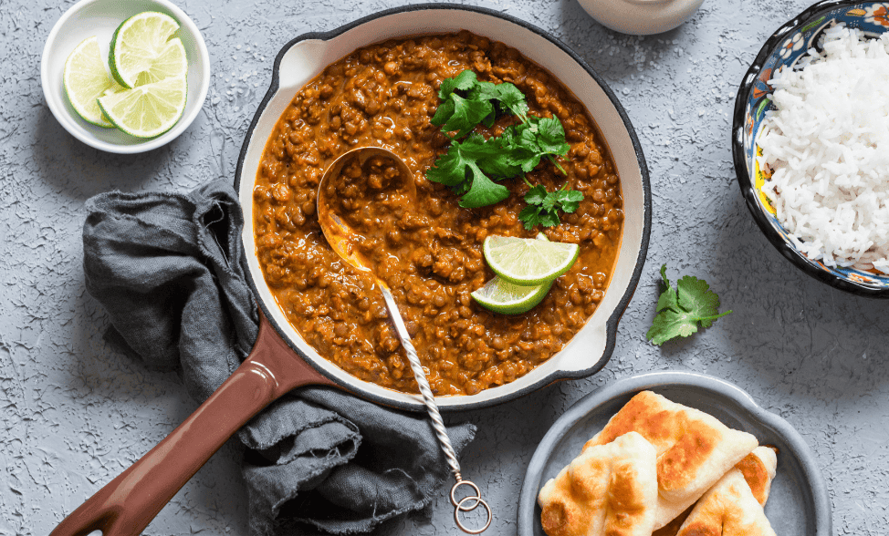 Creamy Coconut, Lentil &amp; Freekeh Curry | McKenzie