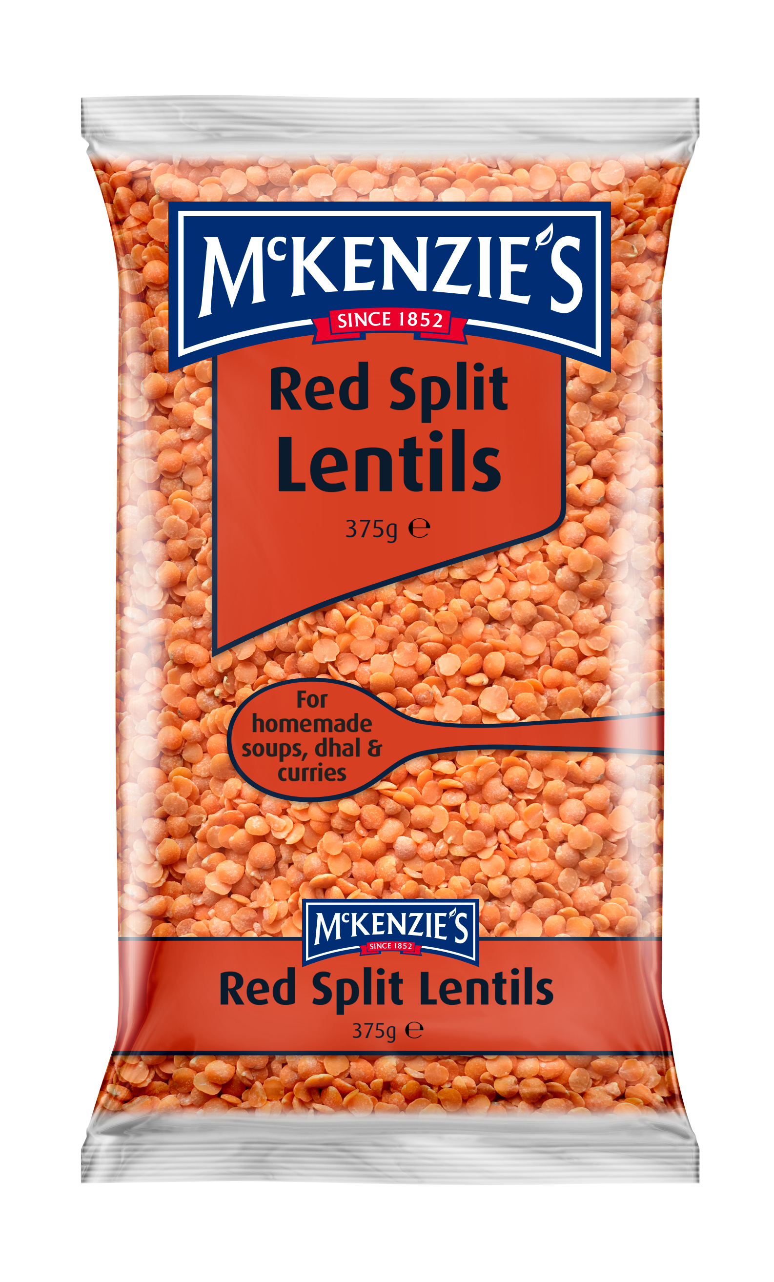 McKenzie's Red Split Lentils - McKenzie's Foods