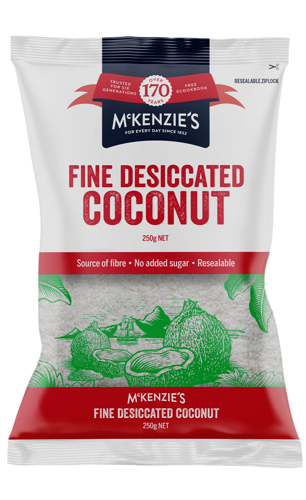 Product photo of McKenzie's Fine Desiccated Coconut