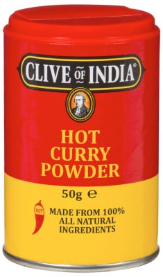 Product photo of Clive Of India Hot Curry Powder