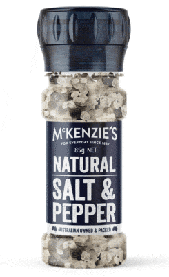 Product photo of McKenzie's Natural Salt & Pepper Grinder
