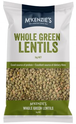 Product photo of McKenzie's Whole Green Lentils
