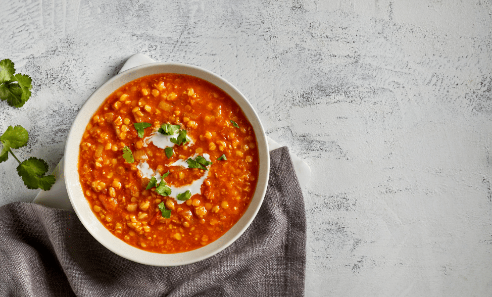 Recipe photo of Spicy Red Lentil Soup