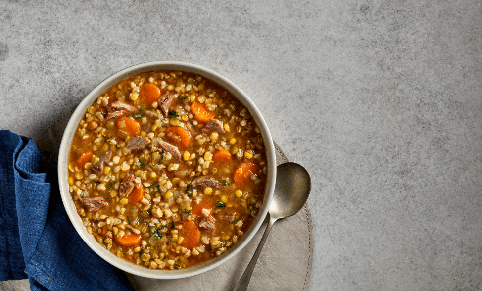 Recipe photo of Lamb Shank & Vegetable Soup