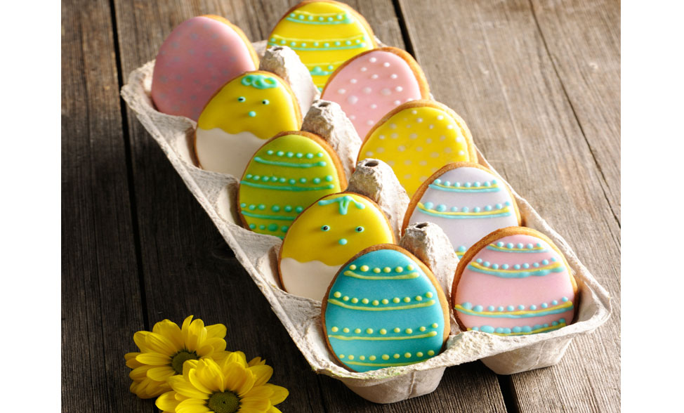 Recipe photo of Easter Vanilla Biscuits