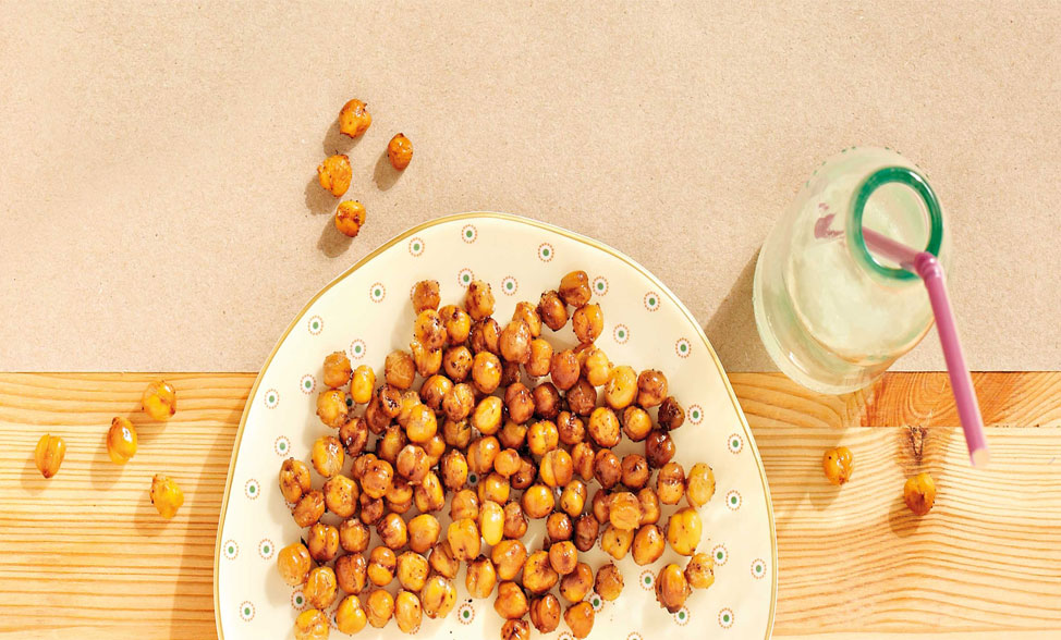 Recipe photo of Roasted Chick Pea Snack