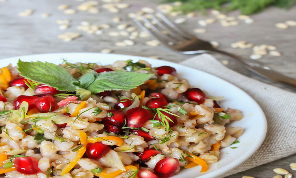 Recipe photo of Chick Pea & Barley Salad