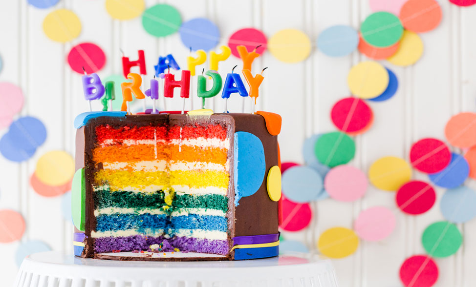 Recipe photo of Rainbow Cake