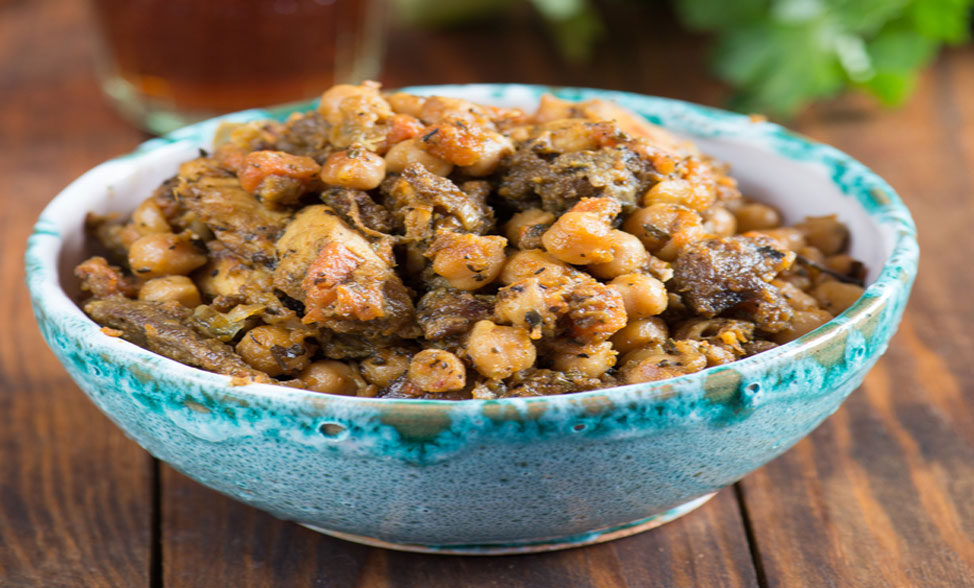 Recipe photo of Slow Cooked Moroccan Lamb with Chick Peas