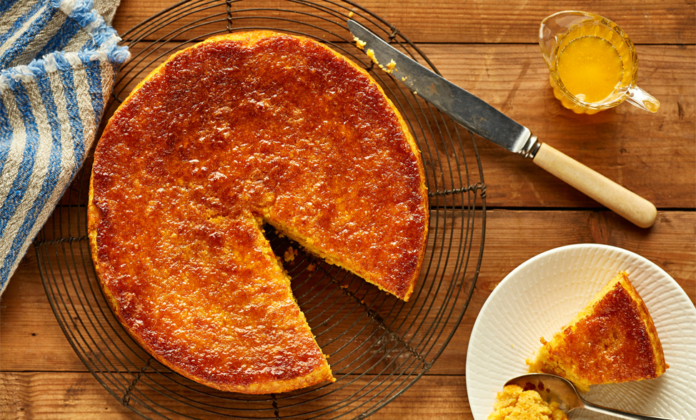 Recipe photo of Orange Chick Pea Cake
