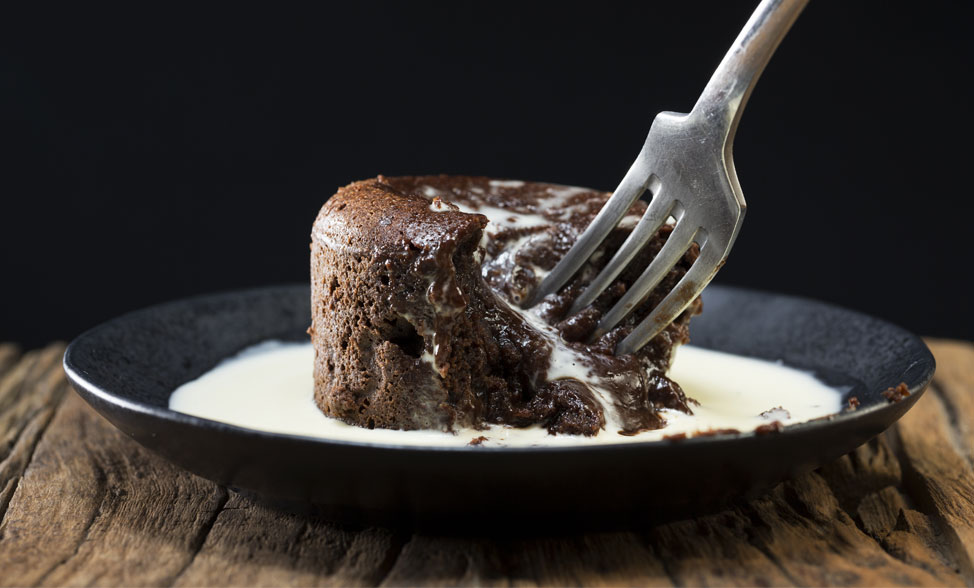 Recipe photo of Chocolate & Date Molten Puddings