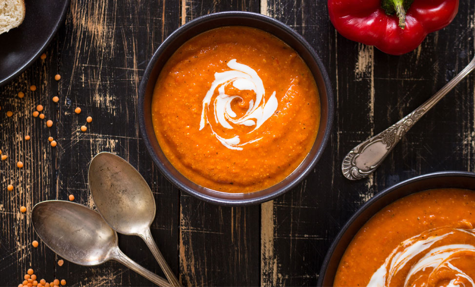 Recipe photo of Spicy Curry Red Lentil Soup