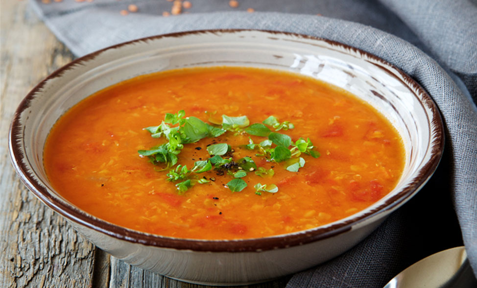 Recipe photo of Spicy Red Lentil Coconut Soup