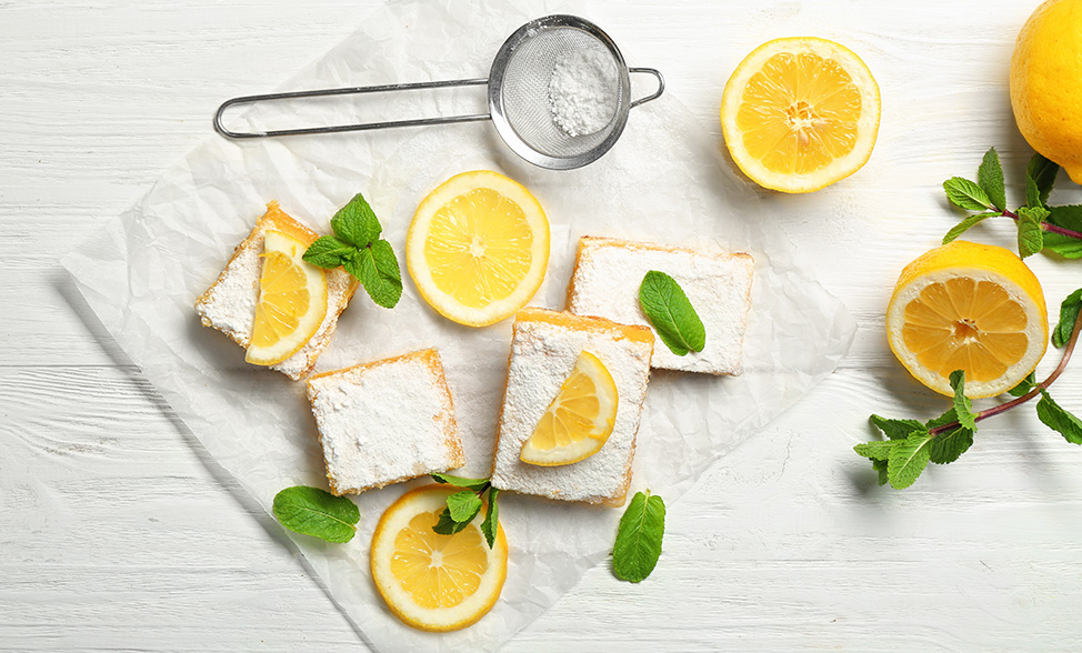 Recipe photo of Gluten Free Lemon Butter Squares