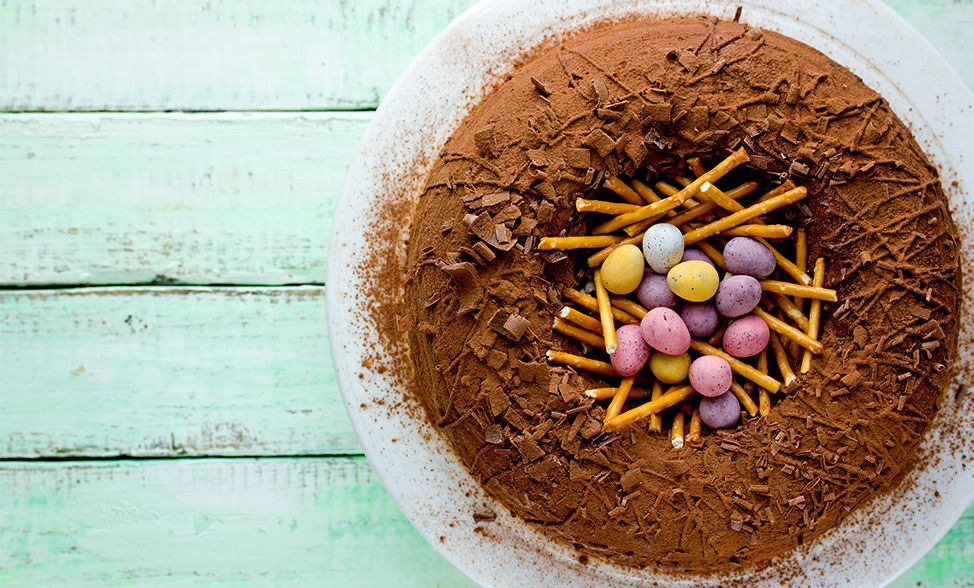 Recipe photo of Easter Nest Cake