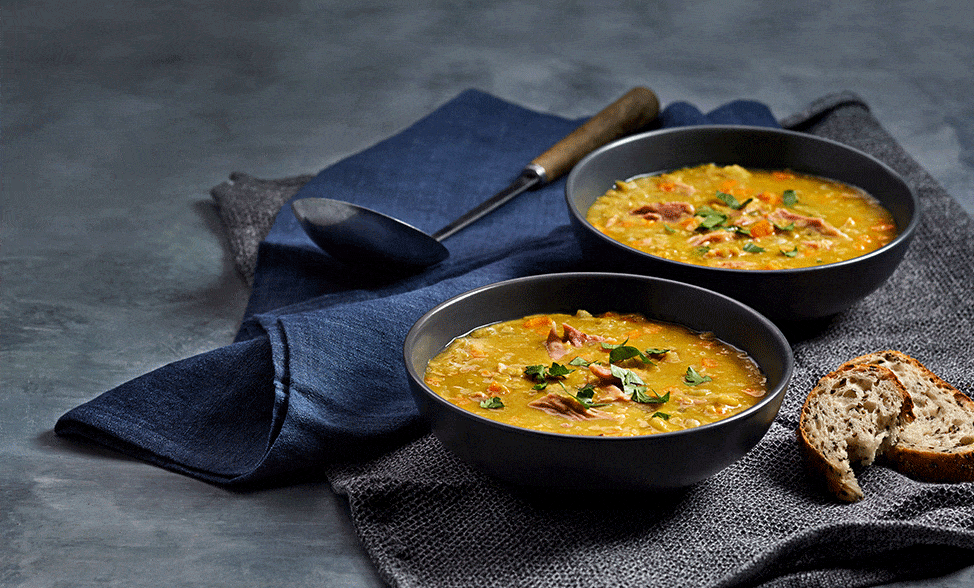 Recipe photo of Slow Cooker Pea & Ham Soup