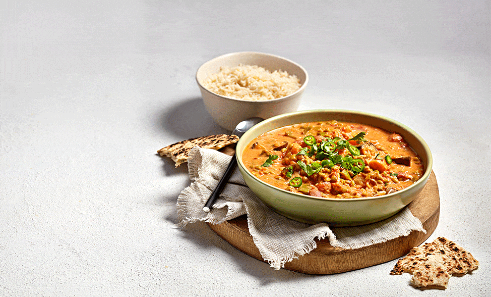 Recipe photo of Vegan Split Pea Curry