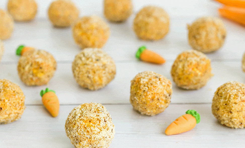 Recipe photo of Vegan Carrot Cake Balls