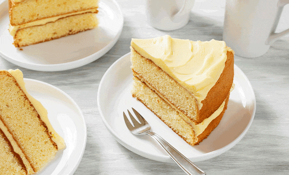 Recipe photo of Vegan Vanilla Cake
