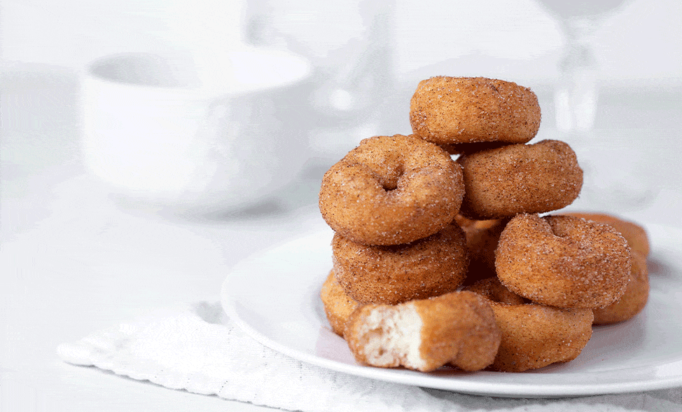 Recipe photo of Cinnamon Doughnuts