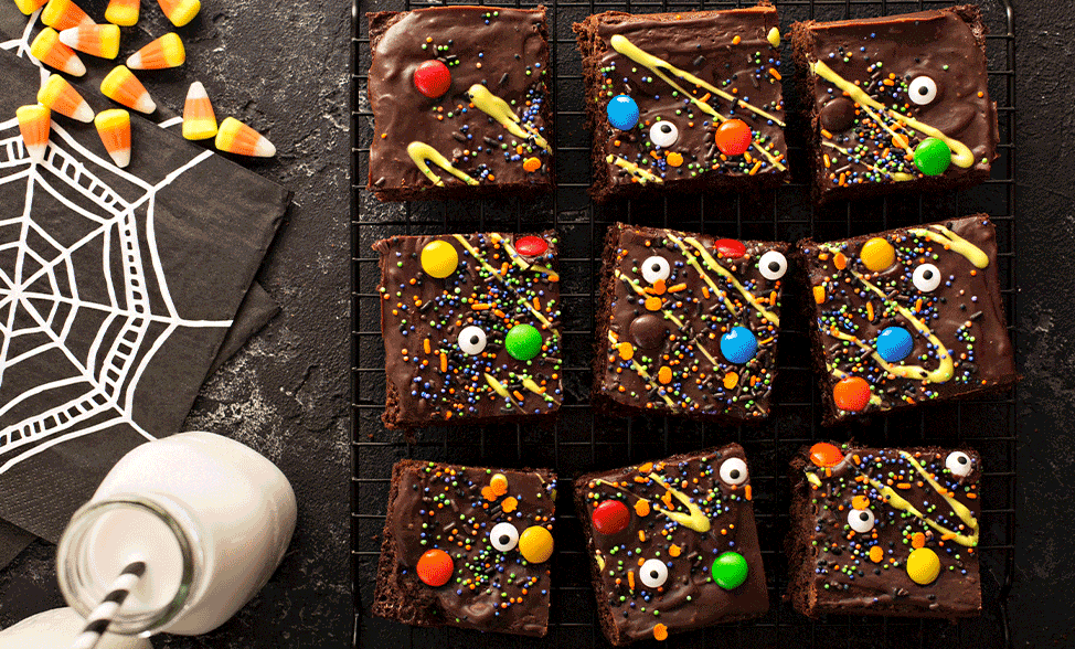 Recipe photo of Monster Brownies