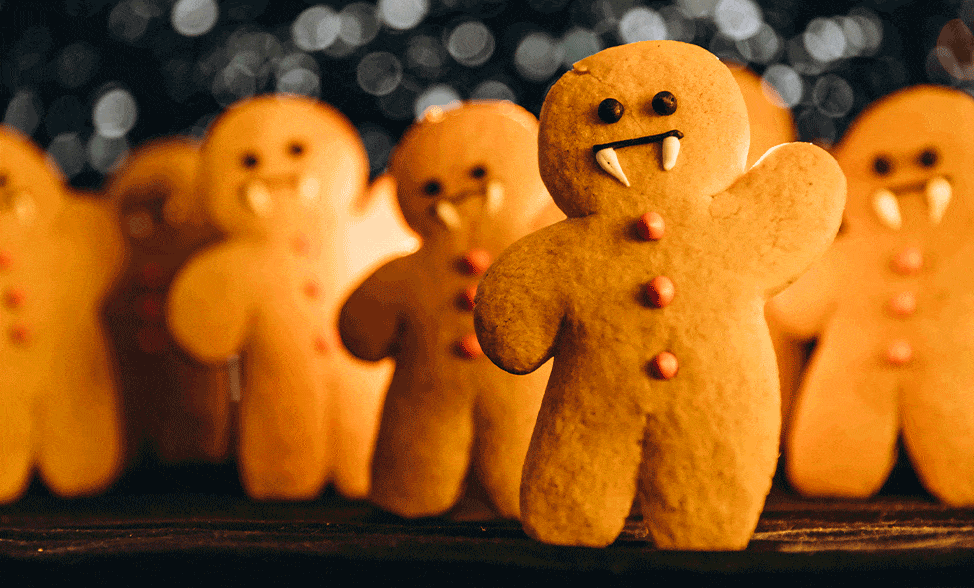 Recipe photo of Vampire Gingerbreads