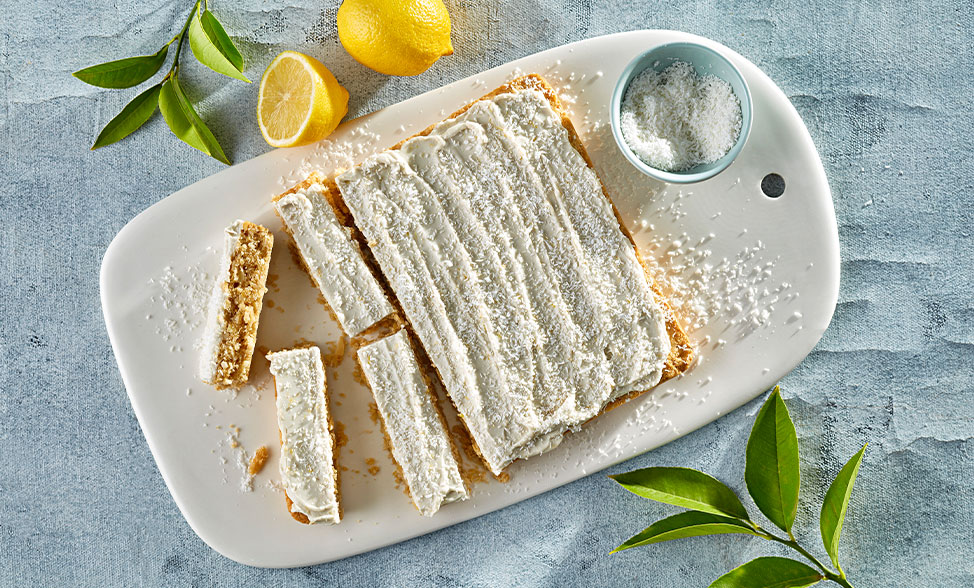 Recipe photo of Vegan Lemon Slice
