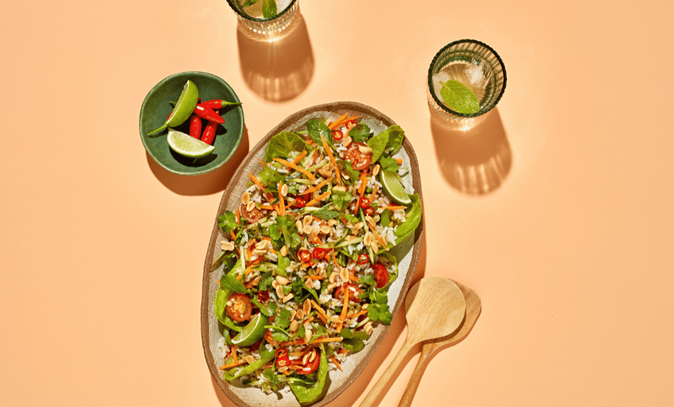 Recipe photo of Vietnamese Split Pea Shredded Salad