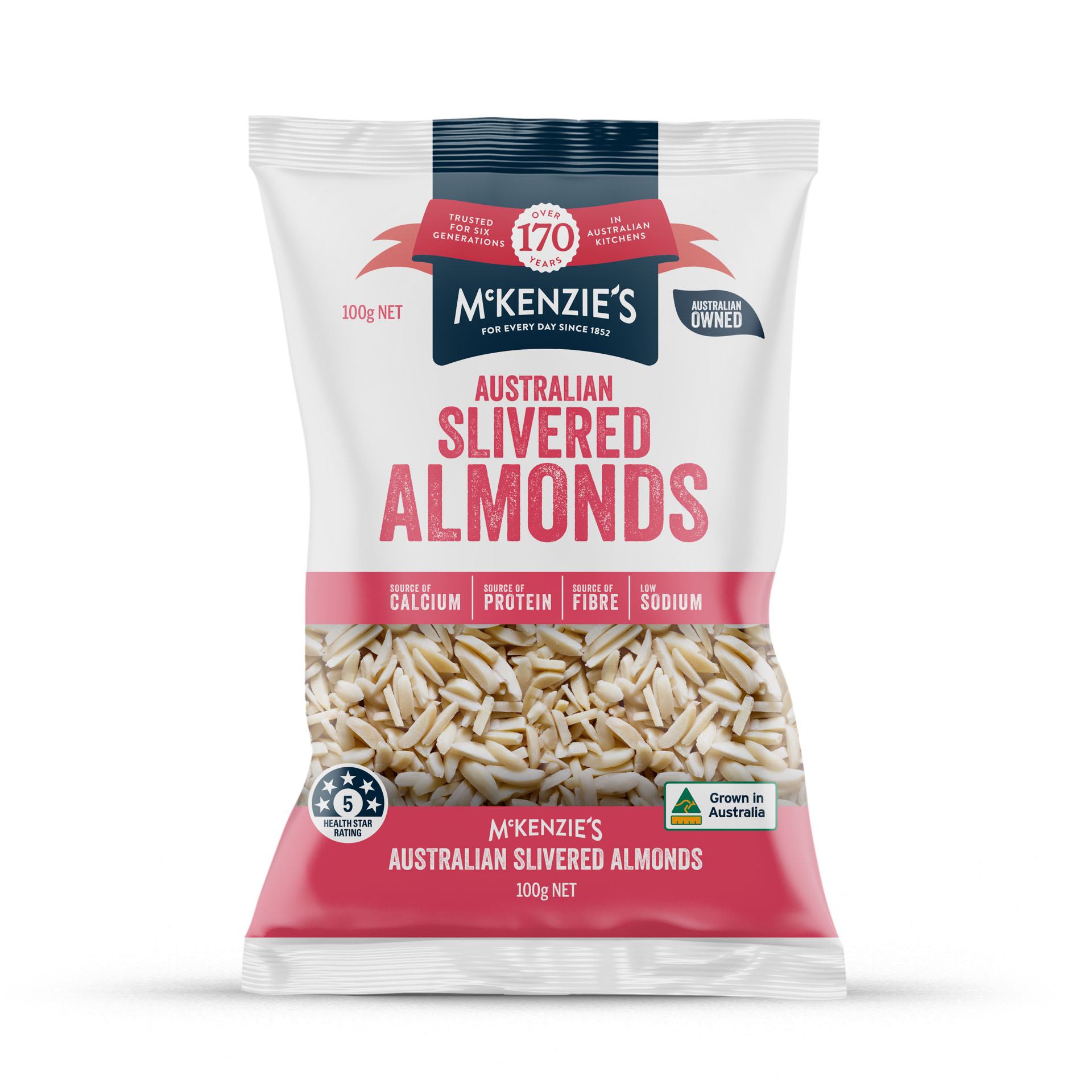 Product photo of McKenzie's Slivered Almonds