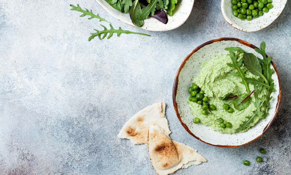 Recipe photo of Green Split Pea Hummus