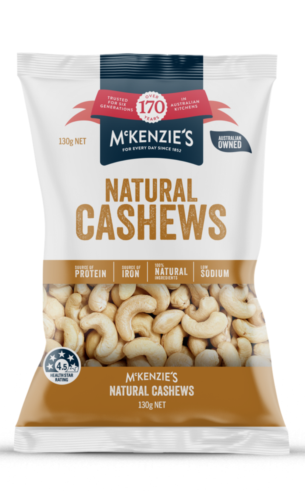 Product photo of McKenzie's Natural Cashews