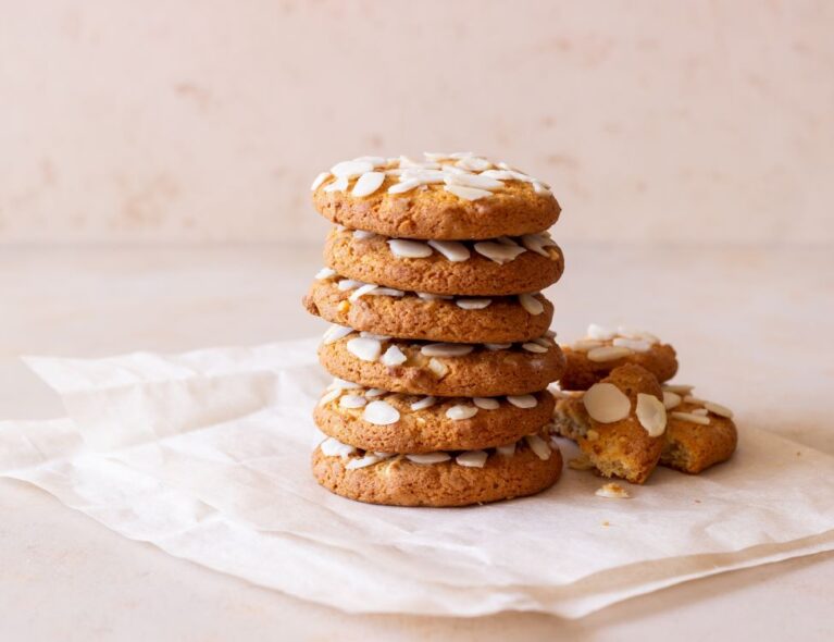 Recipe photo of Almond Croissant Cookies