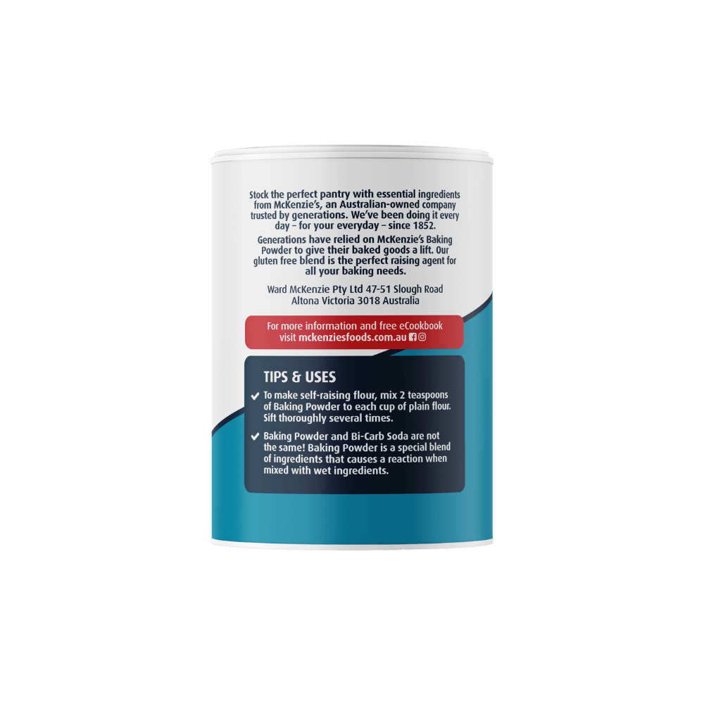 McKenzie’s Baking Powder 125g 2