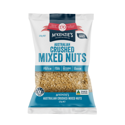 McKenzie’s Crushed Mixed Nuts 120g