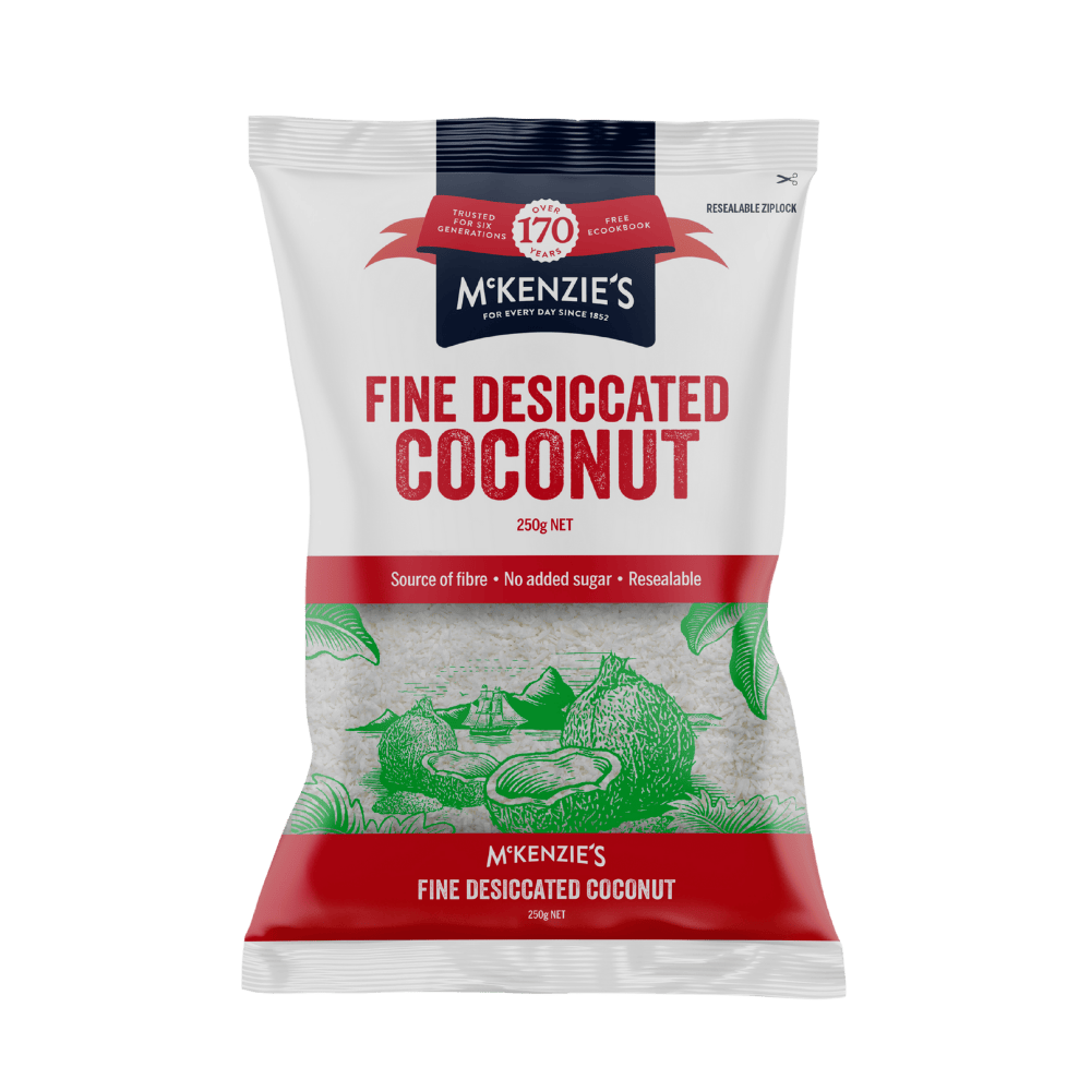 McKenzie’s Fine Desiccated Coconut 250g 1