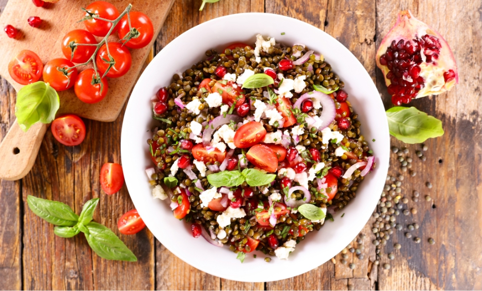 Mediterranean Lentil Salad