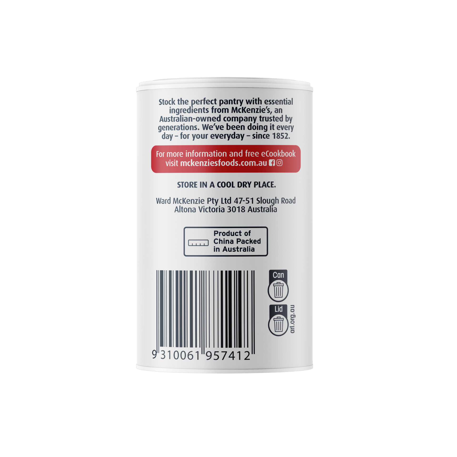 McKenzie’s Citric Acid 75g 3