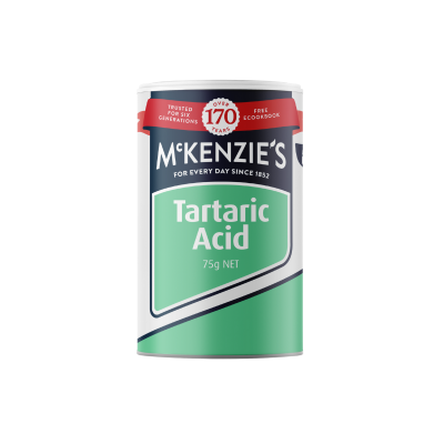 McKenzie’s Tartaric Acid 75g