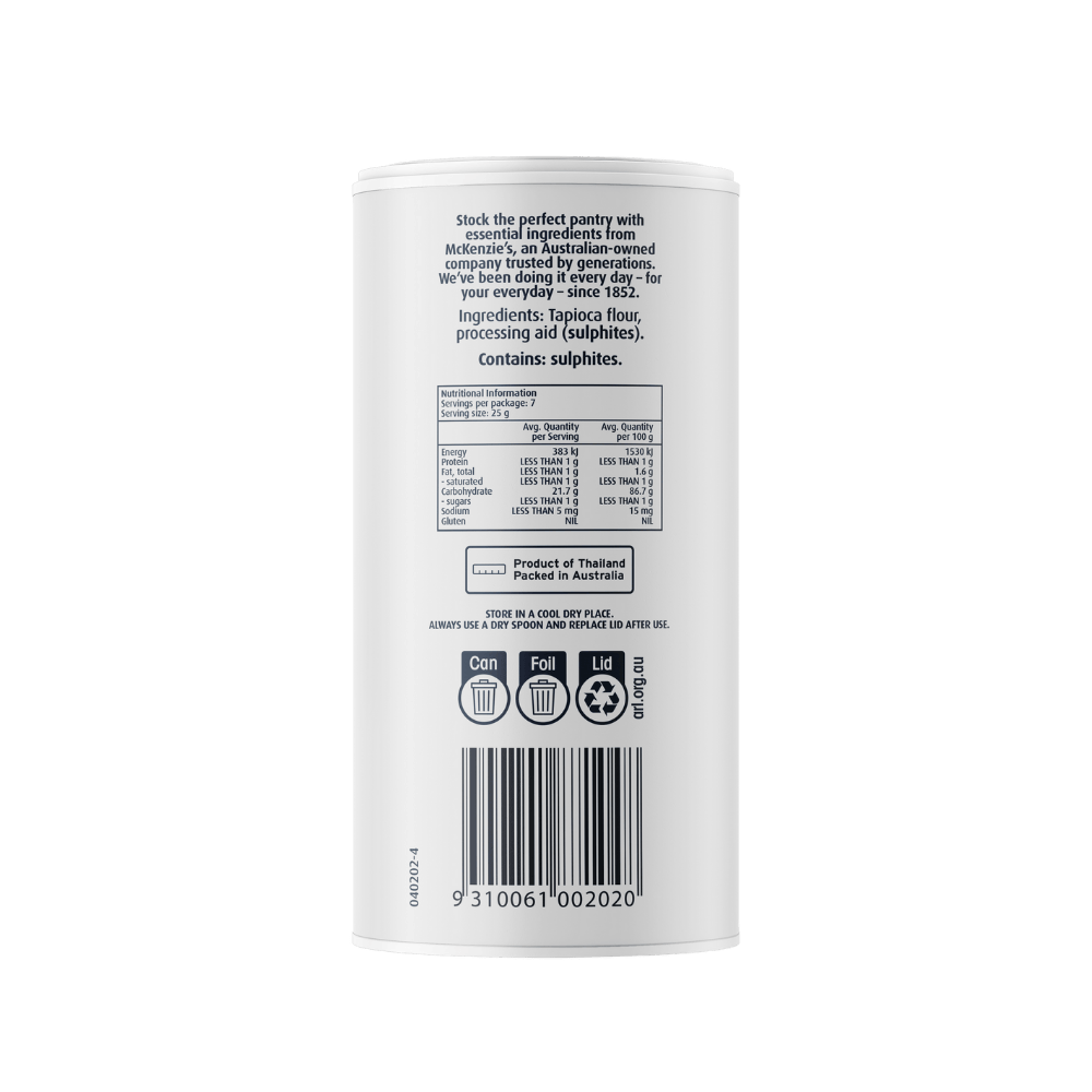 McKenzie’s Arrowroot 175g 3