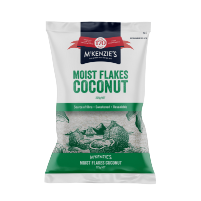 McKenzie’s Moist Flakes Coconut 225g