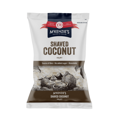 McKenzie’s Shaved Coconut 150g