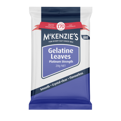 McKenzie’s Gelatine Leaves 20g