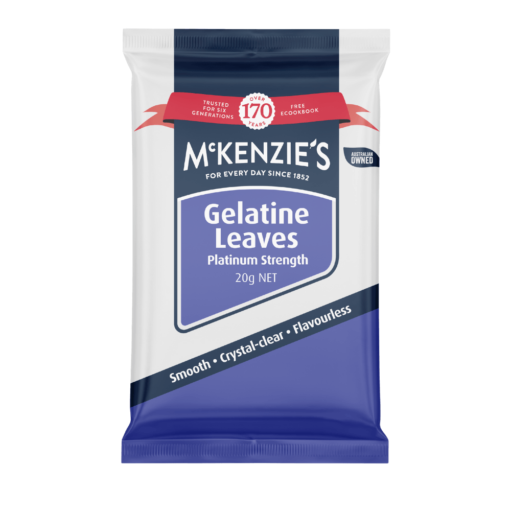 McKenzie’s Gelatine Leaves 20g 1