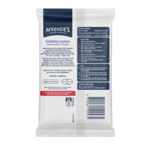 McKenzie’s Gelatine Leaves 20g 2