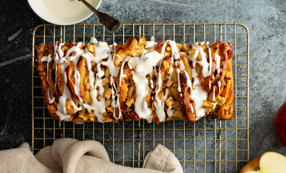 Apple Pecan & Cinnamon Pull Apart | McKenzie's Foods