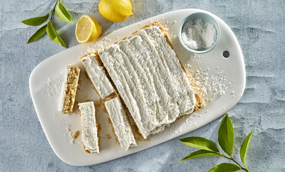 Vegan Lemon Slice | McKenzie's Foods