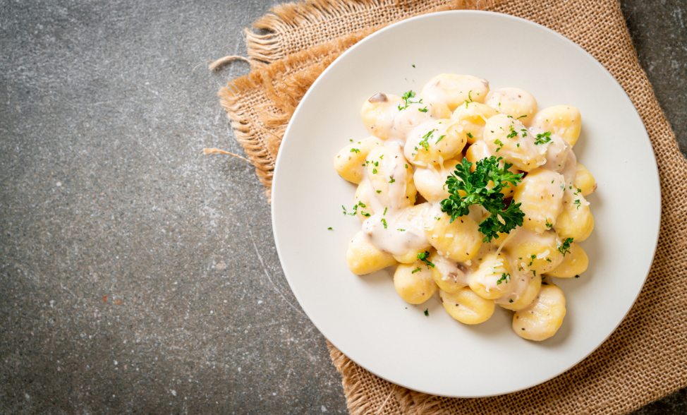 Gnocchi Carbonara with Cannellini Beans | McKenzie's Foods