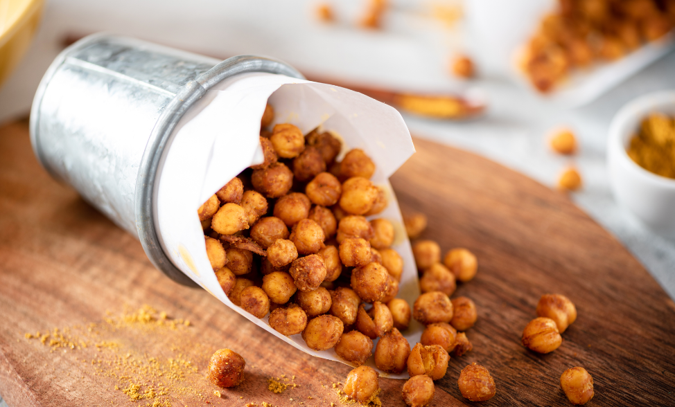 Crispy Air Fryer Chickpeas | McKenzie's Foods