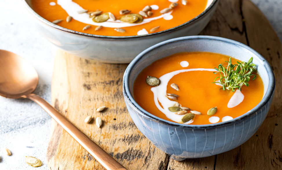 Carrot and Chickpea Soup