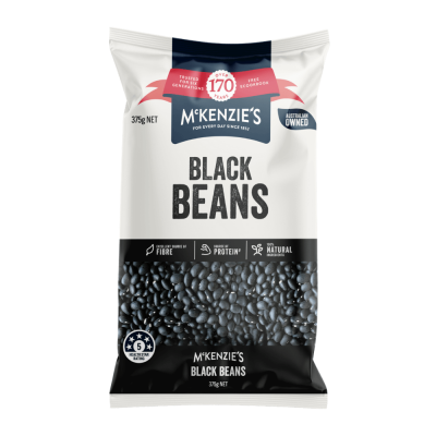 McKenzie’s Black Beans 375g
